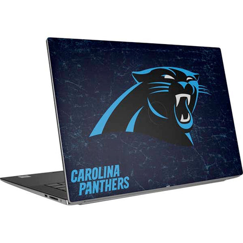 NFL Carolina Panthers Distressed Dell XPS Skin